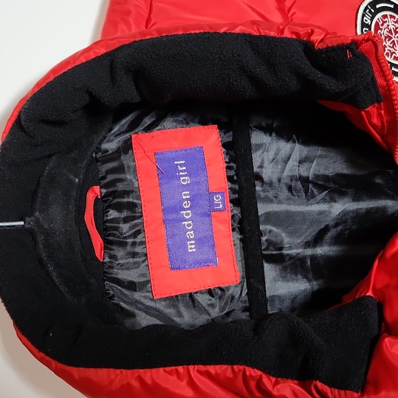 Madden Girl red puffer vest - Picture 4 of 4